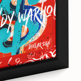 Bold Pop Art Wall Art – Graffiti-Inspired Canvas Print