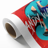 Bold Pop Art Wall Art – Graffiti-Inspired Canvas Print