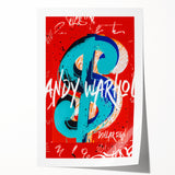 Bold Pop Art Wall Art – Graffiti-Inspired Canvas Print