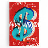 Bold Pop Art Wall Art – Graffiti-Inspired Canvas Print