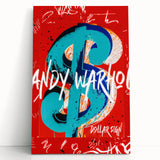 Bold Pop Art Wall Art – Graffiti-Inspired Canvas Print