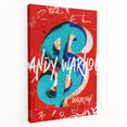 Bold Pop Art Wall Art – Graffiti-Inspired Canvas Print