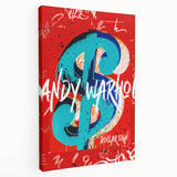 Bold Pop Art Wall Art – Graffiti-Inspired Canvas Print