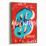 Bold Pop Art Wall Art – Graffiti-Inspired Canvas Print