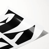 Bold Typography Wall Art - "LOVE" Modern Minimalist Print