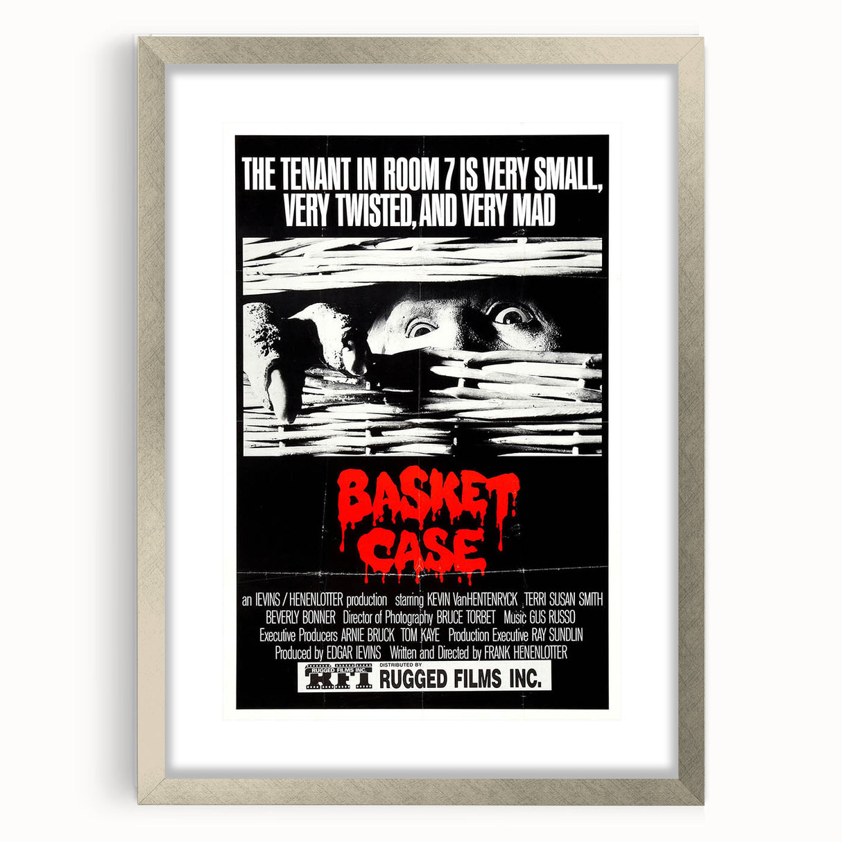 Retro Wall Art - Basket Case Vintage Horror Poster Art