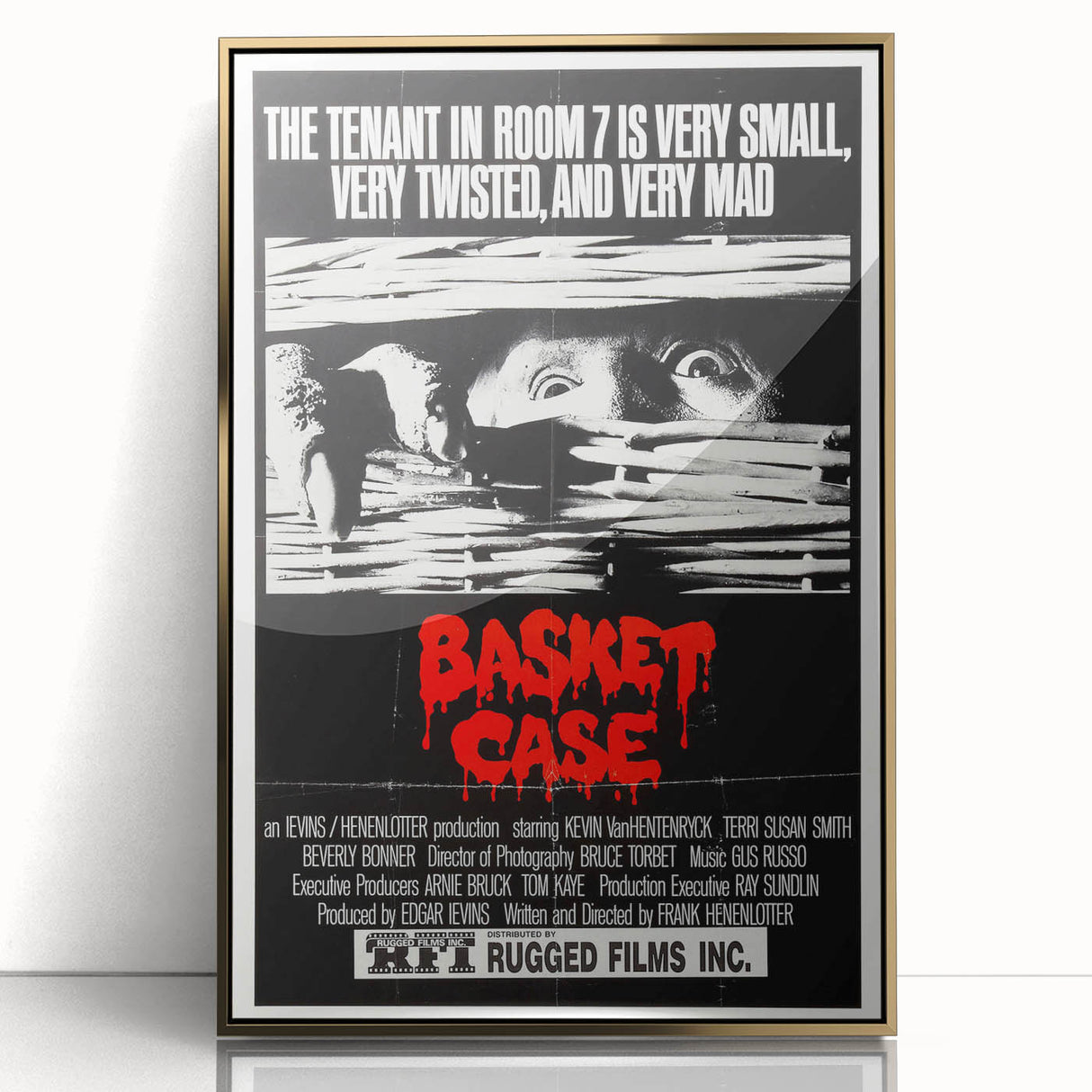 Retro Wall Art - Basket Case Vintage Horror Poster Art