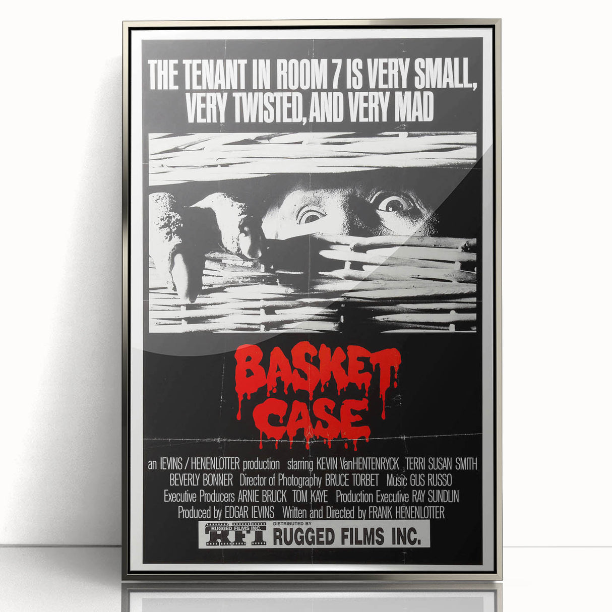 Retro Wall Art - Basket Case Vintage Horror Poster Art