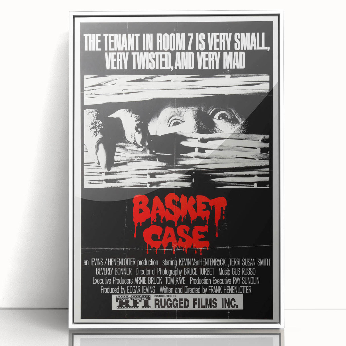 Retro Wall Art - Basket Case Vintage Horror Poster Art