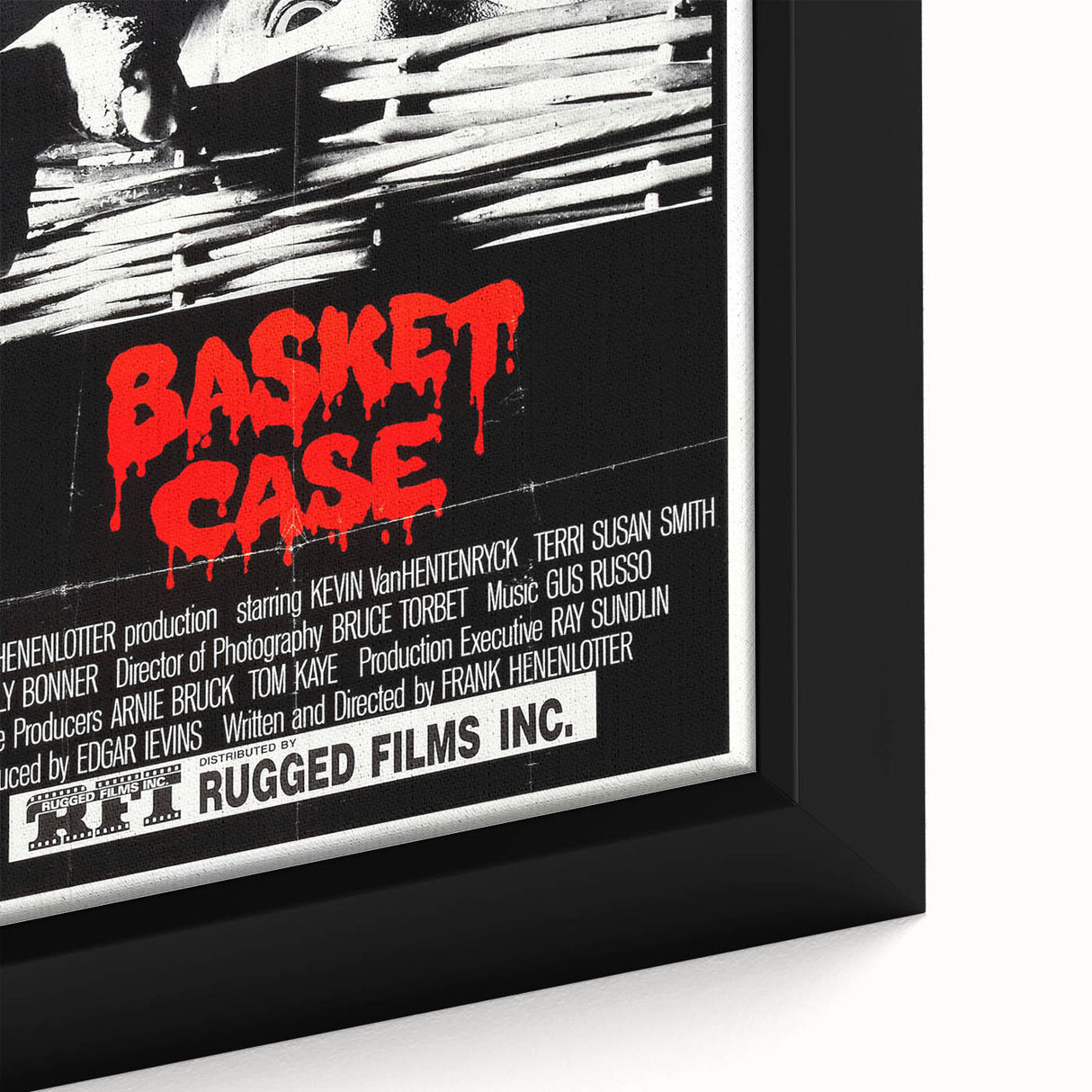 Retro Wall Art - Basket Case Vintage Horror Poster Art