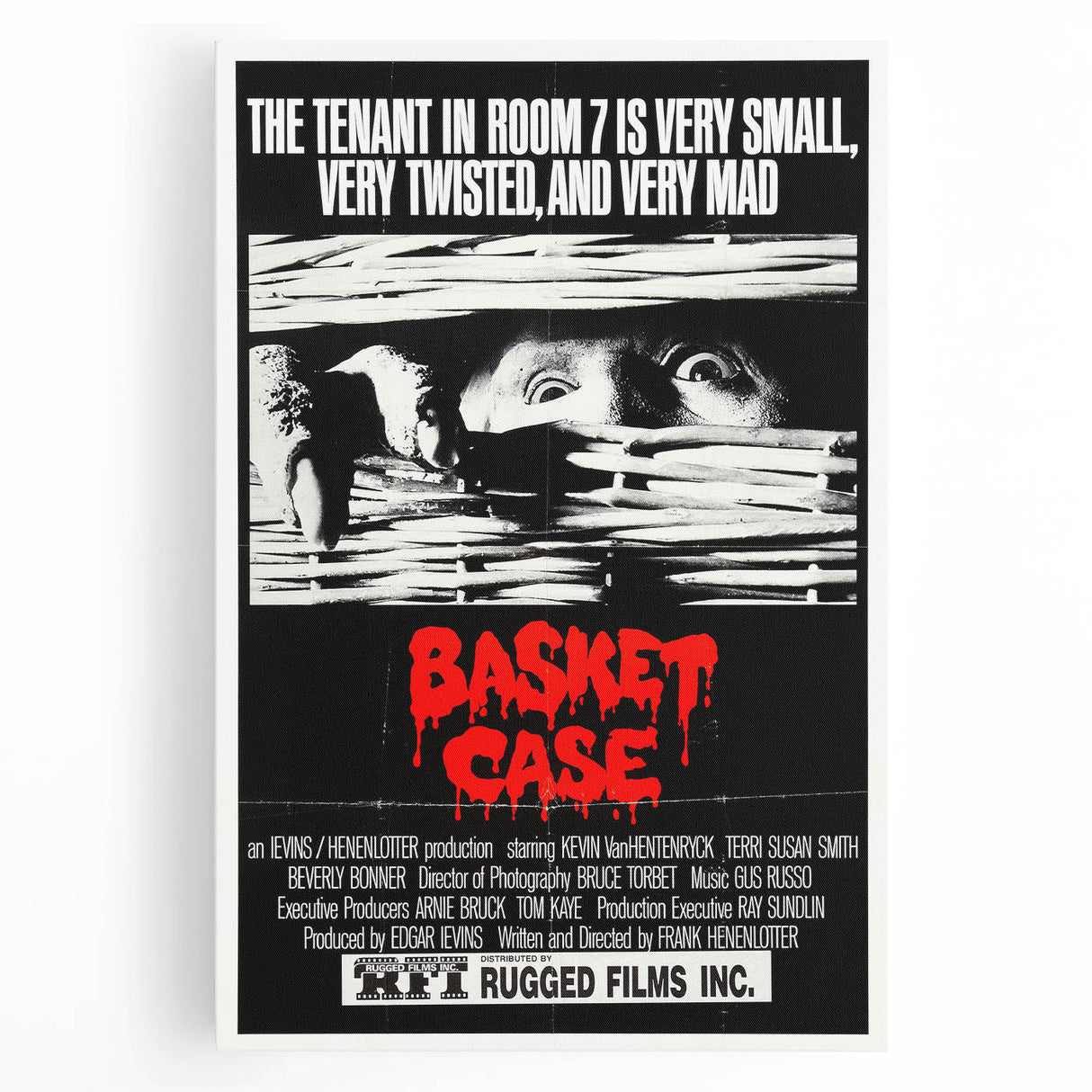 Retro Wall Art - Basket Case Vintage Horror Poster Art