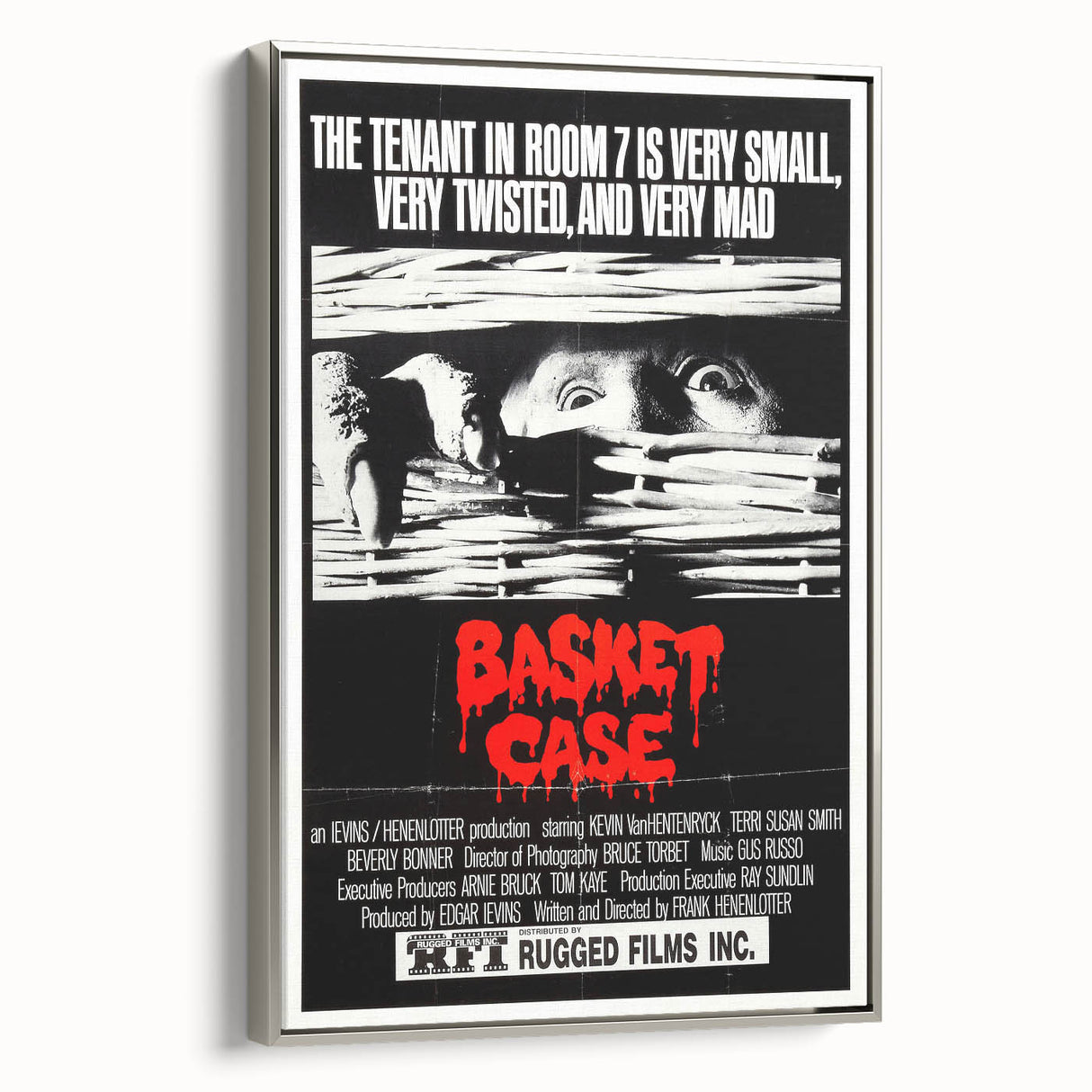 Retro Wall Art - Basket Case Vintage Horror Poster Art
