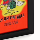 Retro AC/DC "Fly on the Wall" Poster - 1985 Tour Vintage Wall Art