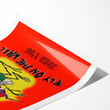 Retro AC/DC "Fly on the Wall" Poster - 1985 Tour Vintage Wall Art