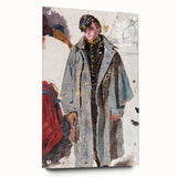 Realism Art Print – Young Soldier Sketch by Winslow Homer | Civil War Scene