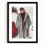 Realism Art Print – Young Soldier Sketch by Winslow Homer | Civil War Scene