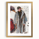 Realism Art Print – Young Soldier Sketch by Winslow Homer | Civil War Scene