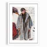 Realism Art Print – Young Soldier Sketch by Winslow Homer | Civil War Scene