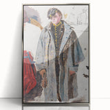 Realism Art Print – Young Soldier Sketch by Winslow Homer | Civil War Scene