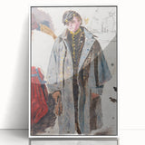 Realism Art Print – Young Soldier Sketch by Winslow Homer | Civil War Scene