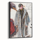 Realism Art Print – Young Soldier Sketch by Winslow Homer | Civil War Scene