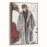 Realism Art Print – Young Soldier Sketch by Winslow Homer | Civil War Scene