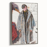 Realism Art Print – Young Soldier Sketch by Winslow Homer | Civil War Scene