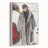 Realism Art Print – Young Soldier Sketch by Winslow Homer | Civil War Scene