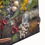 Spice & Herb Elegance - Kitchen Wall Art for Culinary Enthusiasts