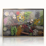 Spice & Herb Elegance - Kitchen Wall Art for Culinary Enthusiasts