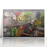 Spice & Herb Elegance - Kitchen Wall Art for Culinary Enthusiasts