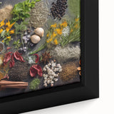 Spice & Herb Elegance - Kitchen Wall Art for Culinary Enthusiasts