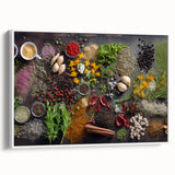 Spice & Herb Elegance - Kitchen Wall Art for Culinary Enthusiasts
