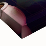 Bathroom Framed Art - Black Cat Reading Newspaper