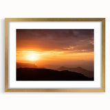 Textured art depicting an abstract Ethiopian landscape in earth tones on a framed canvas, suitable for bedroom decor.