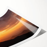 Extra large wall art featuring line art flowers in muted earth tones on a rolled print, ideal for large living room decor.