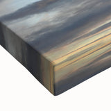 Large art of a Kenyan landscape in black and white on stretched canvas, ideal for bedroom decor.