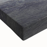 Large art of a monochrome Namibian landscape on stretched canvas, ideal for bedroom wall decor.