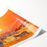 Extra large wall art featuring line art flowers in muted earth tones on a rolled print, ideal for large living room decor.