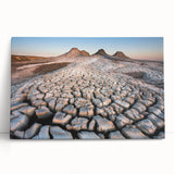 Black and white stretched canvas of Asian landscape, ideal for kitchen wall art or bedroom ambiance.