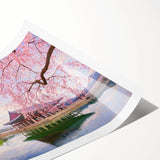 Extra large rolled print featuring line art flowers in black and white, ideal for large living room wall art.