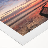 Art deco poster depicting a vibrant Malaysian landscape on rolled canvas, ideal for dining room wall art.