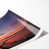 Extra large wall art featuring line art flowers in muted tones on a rolled canvas, suitable for large living room decor.