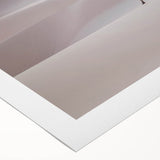 Art deco poster featuring a serene Mongolian landscape in muted earth tones on rolled canvas, suitable for dining room decor.