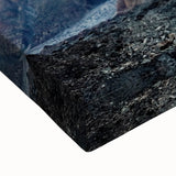 Black and white landscape art painting of a serene Pakistani scenery on large stretched canvas, suitable for bedroom decor.