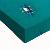 Large art of a Philippine landscape in black and white on stretched canvas, ideal for bedroom wall decor.