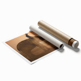 Extra large rolled print of a Sri Lankan landscape with vibrant greens and floral elements.