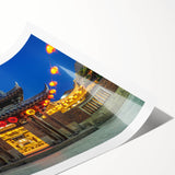 Extra large rolled print of line art flowers in soft monochrome, ideal for large living room wall art.