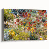 Vintage poster art of Perth skyline in colorful hues on a large framed canvas, suitable for living room decor.