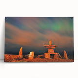 Black and white stretched canvas of Manitoba scenery, ideal for kitchen wall art or bedroom ambiance.